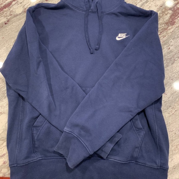 Navy Blue Nike Hoodie - Picture 1 of 5